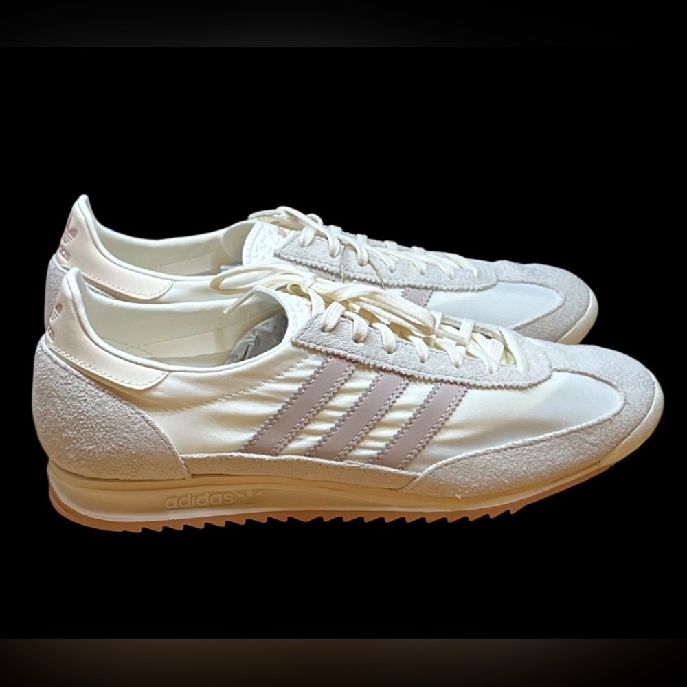 Size 10 -‎ Adidas SL72 OG Off White Wonder Taupe ivory Women JH7394